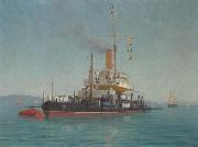 Lionel Walden Going Into Port oil